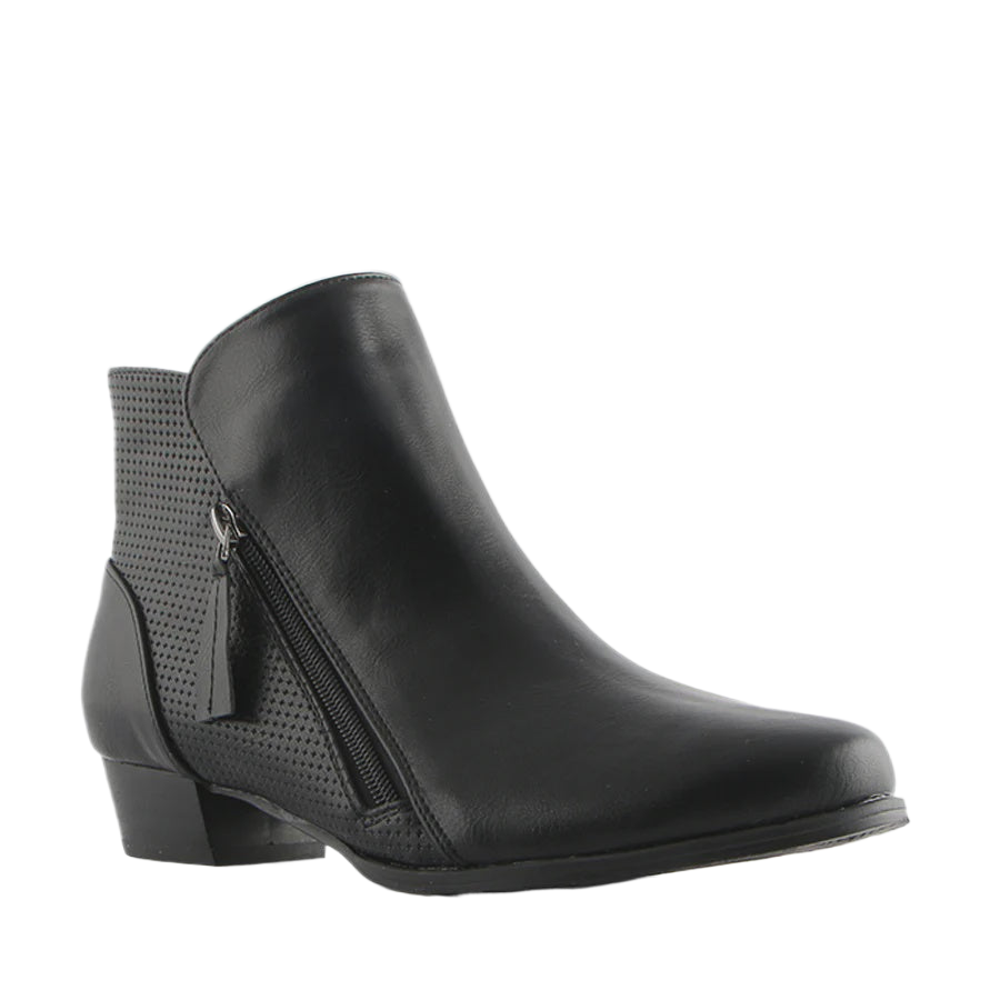 Cracker Ankle Boot Black Shoes Step on Air
