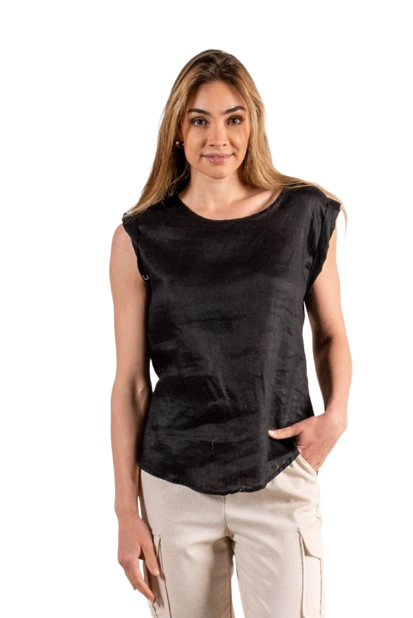 Valeria Label Amelia Top Black Tops Valeria Label M(10)