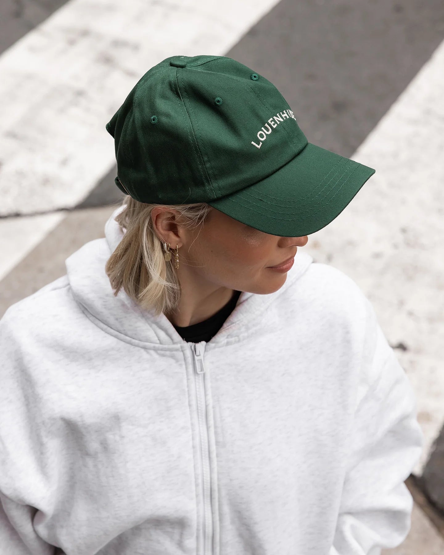 Demi Canvas Cap - Forest Green - Global Free Style