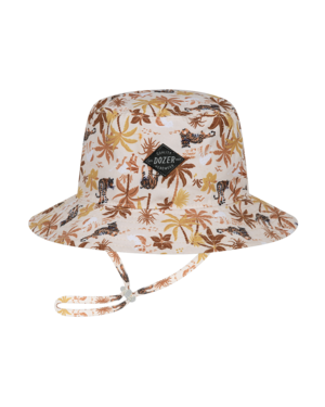 Dozer Baby Boys Bucket Leo Natural Kids Hats Dozer S(44cm)(0-12mnths)