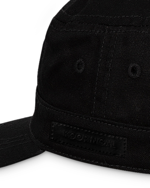 Womens Mao Cap Marley Black Hats & Millinery Kooringal