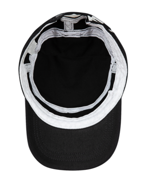 Womens Mao Cap Marley Black Hats & Millinery Kooringal