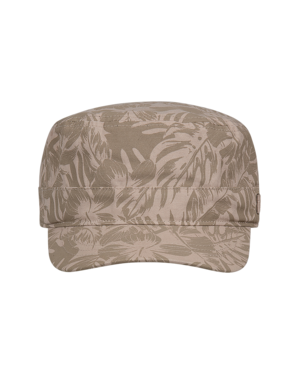 Womens Mao Cap Marley Tropics Latte Hats & Millinery Kooringal