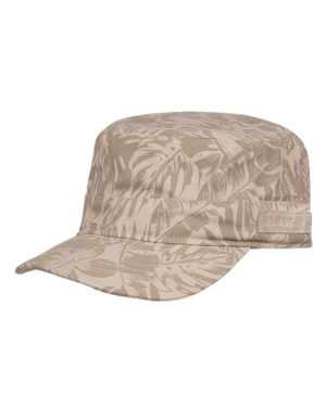 Womens Mao Cap Marley Tropics Latte Hats & Millinery Kooringal