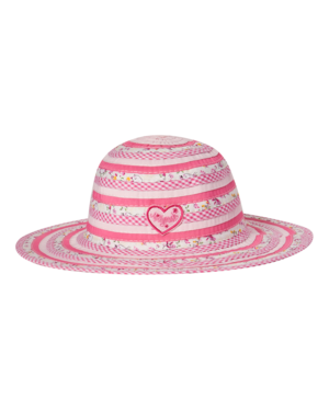 Girls Floppy Hat Sweetheart Pink Kids Hats Millymook