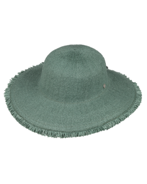 Millymook Wallaga Girls Wide Brim Sage Hats & Millinery Millymook