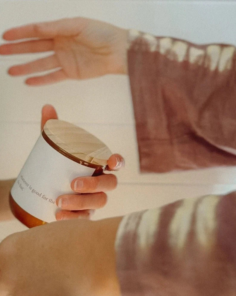 Heartfelt Quote Candle - good for the soul Gifts and Accessories Commonfolk