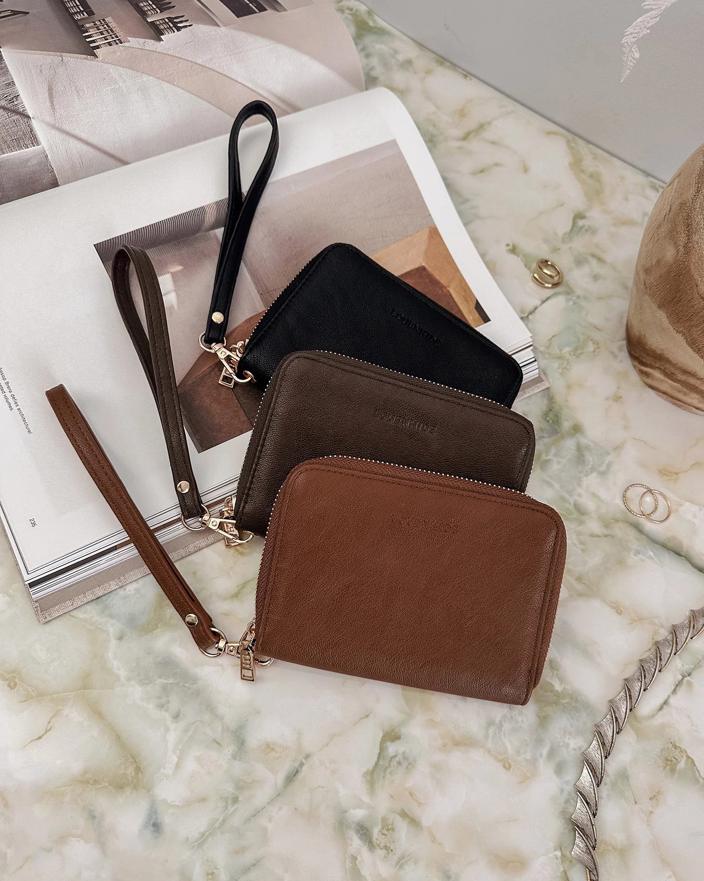 Eden Wallet - Saddle Chocolate - Global Free Style