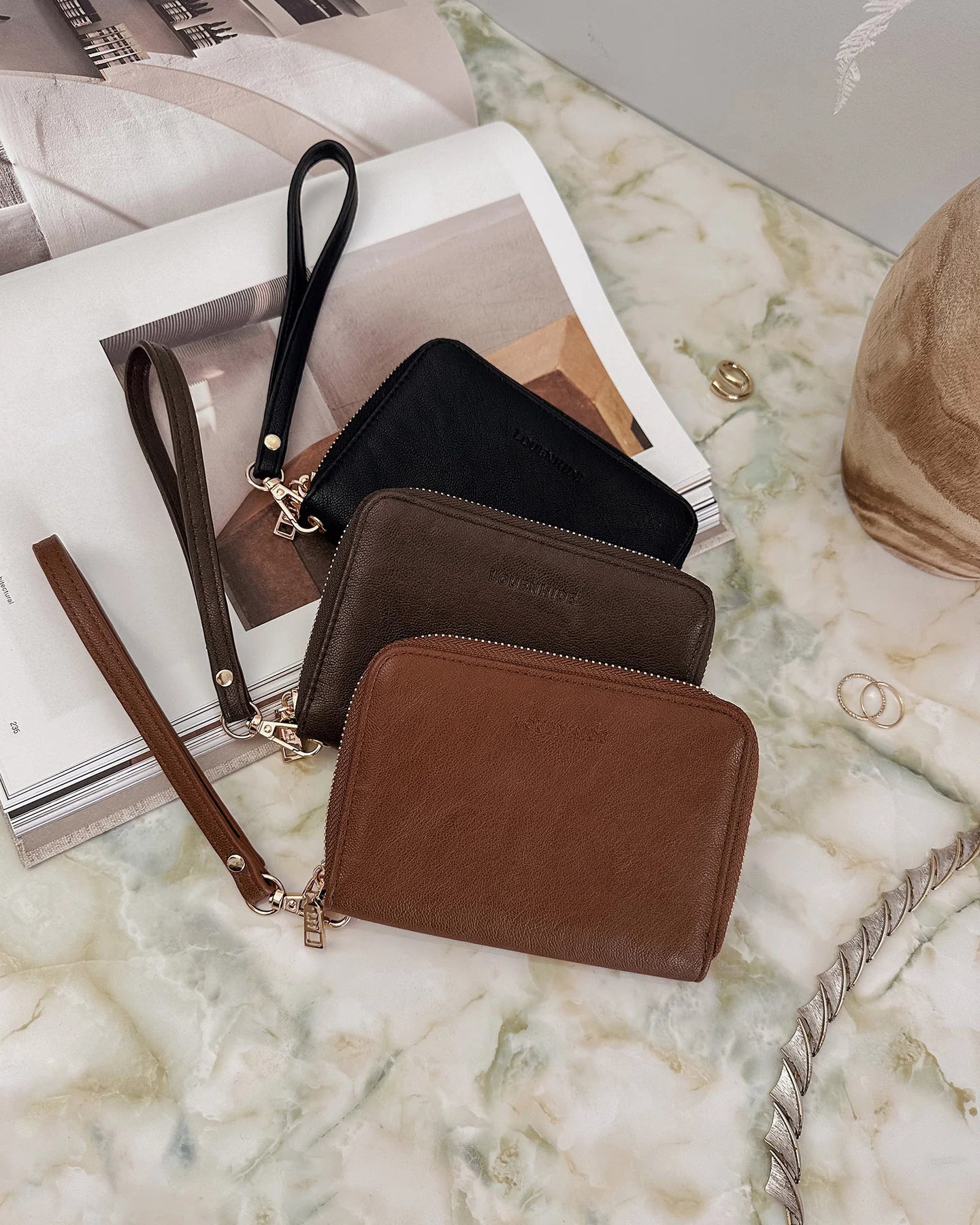 Eden Wallet - Saddle Cognac - Global Free Style