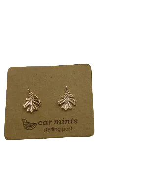 Autumn Leaf Post Earring Rose Gold Earrings Fabienne