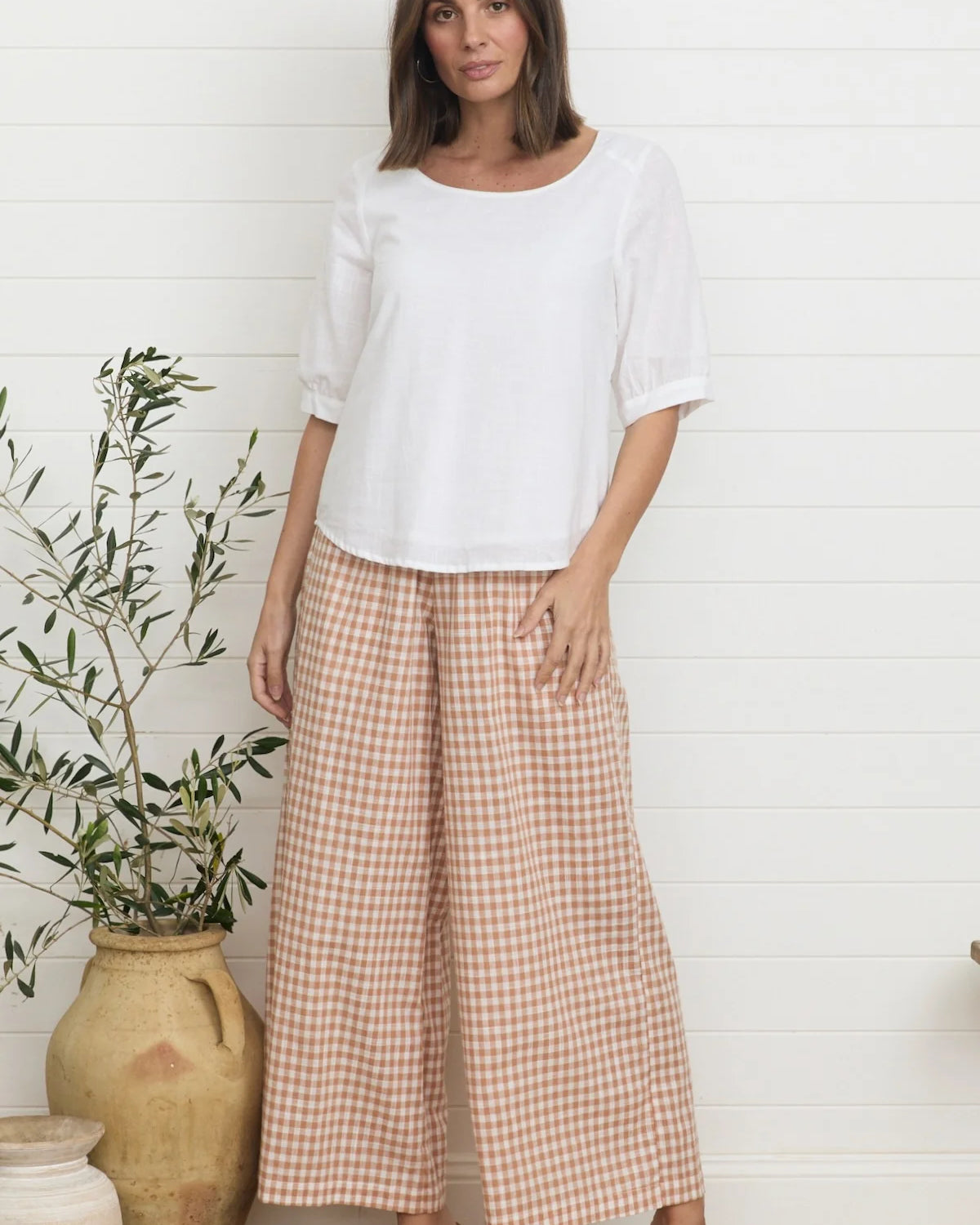 Gigi Top White Tops MahaShe