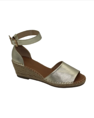 Human Helene Wedge Washed Gold Shoes Human Premium 36(5)