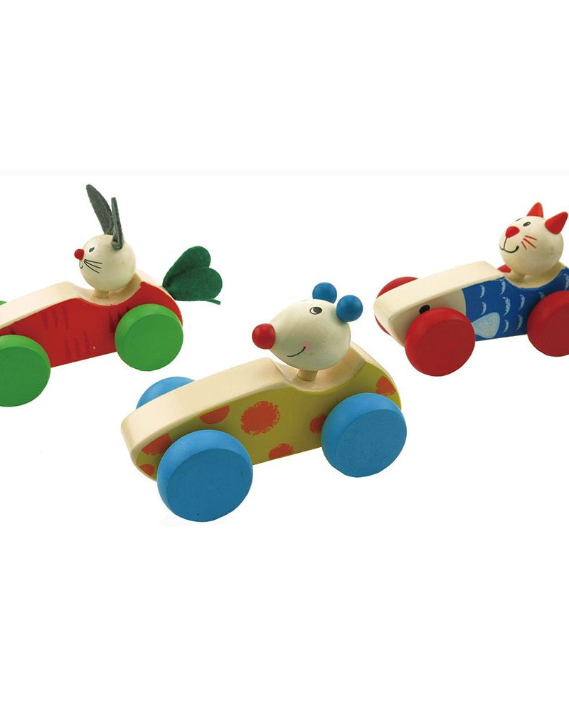 Animal with Food Car Gifts and Accessories ToysLink Red Wheels