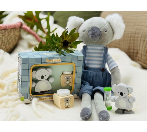 Plush Toy Boy Koala-Kai - Part of a Matching Koala Couple Gifts and Accessories ToysLink