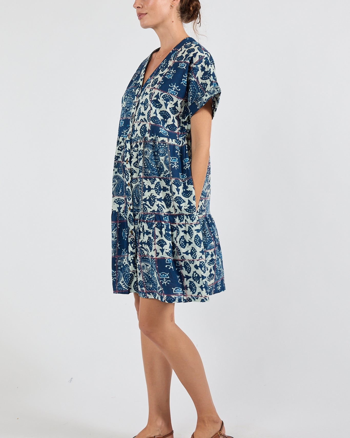 Billy Dress Indigo Dresses Ibisa