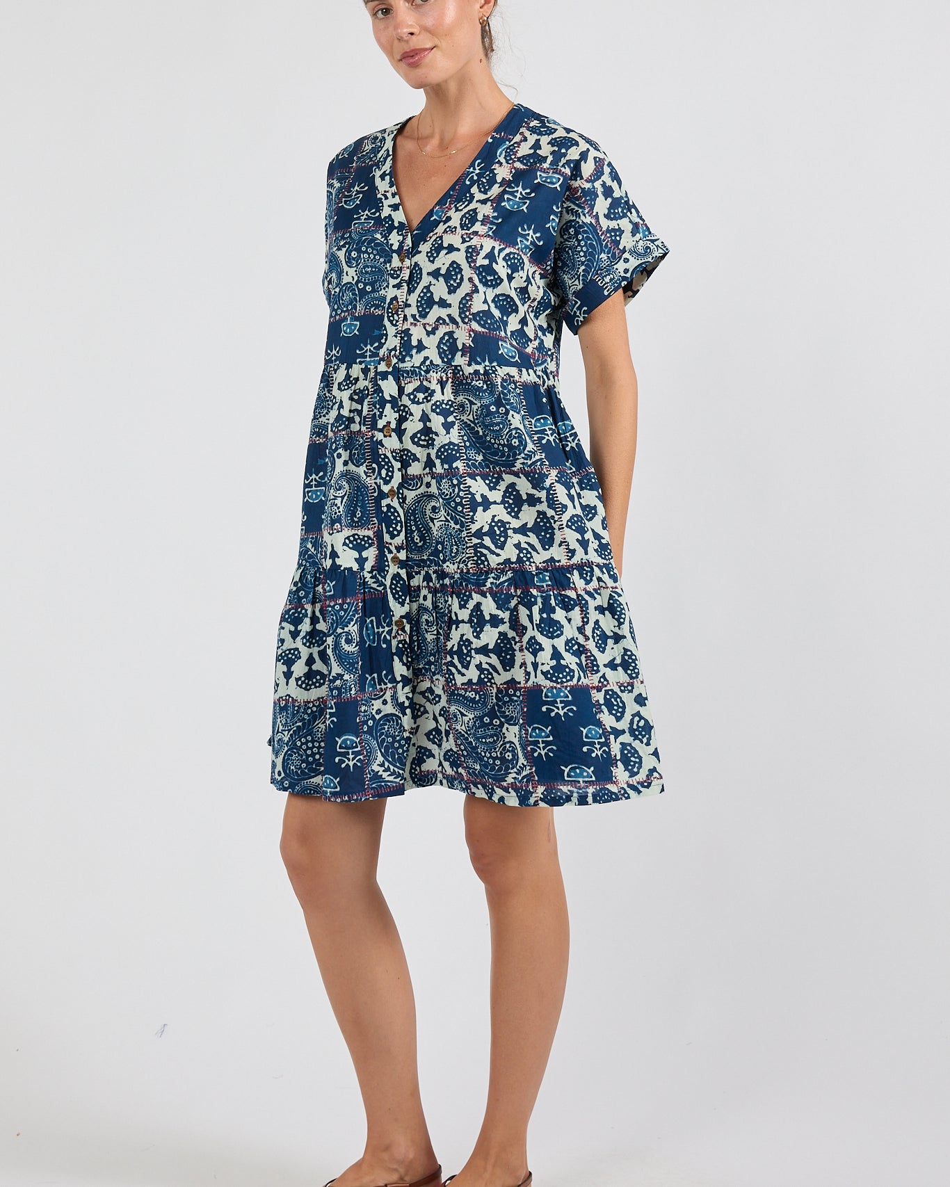 Billy Dress Indigo Dresses Ibisa