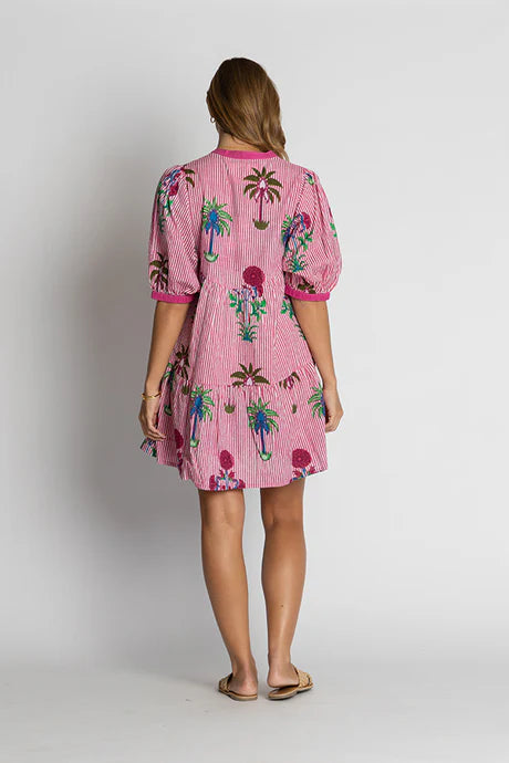 Hampton Dress Berry Dresses Ibisa