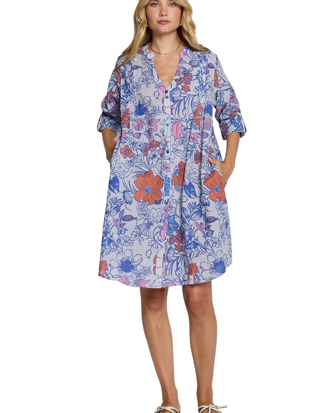 Houston Dress Navy Dresses Ibisa XS(36)