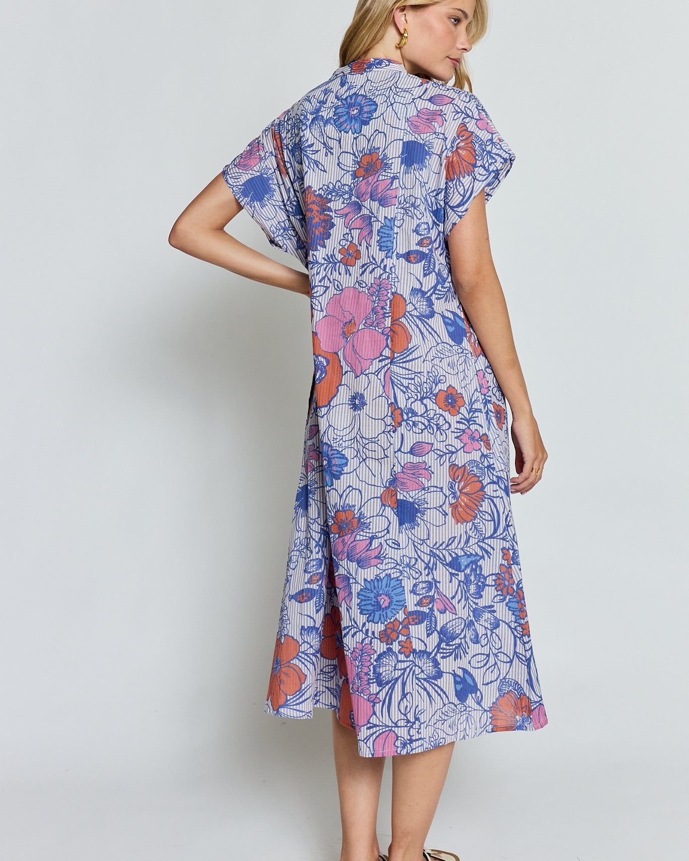 Houston Kaftan Navy Dresses Ibisa