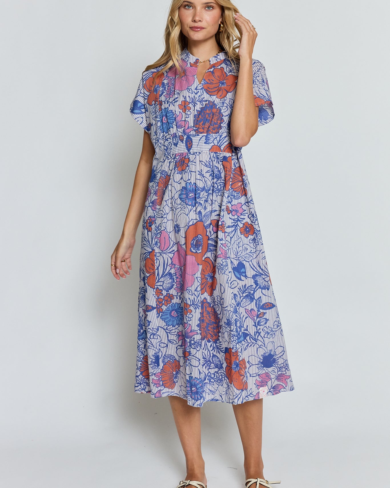 Houston Kaftan Navy Dresses Ibisa