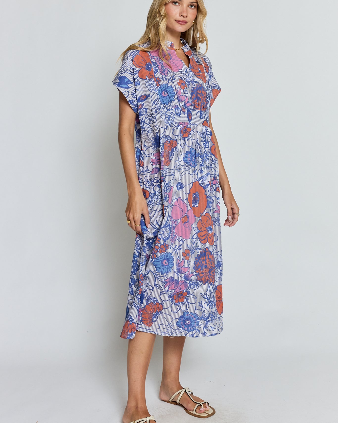 Houston Kaftan Navy Dresses Ibisa
