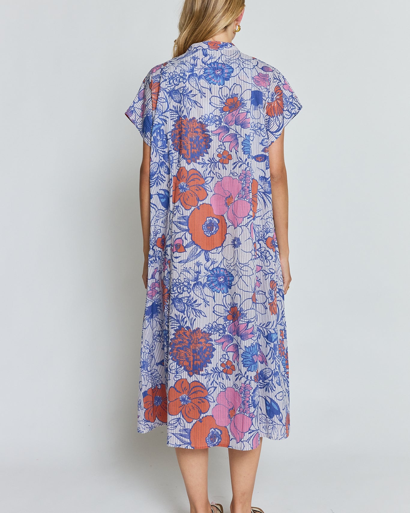 Houston Kaftan Navy Dresses Ibisa