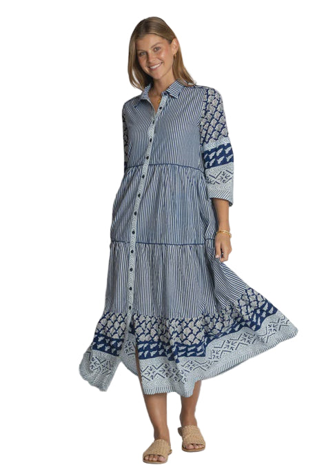 Mississippi Midi Navy Dresses Ibisa