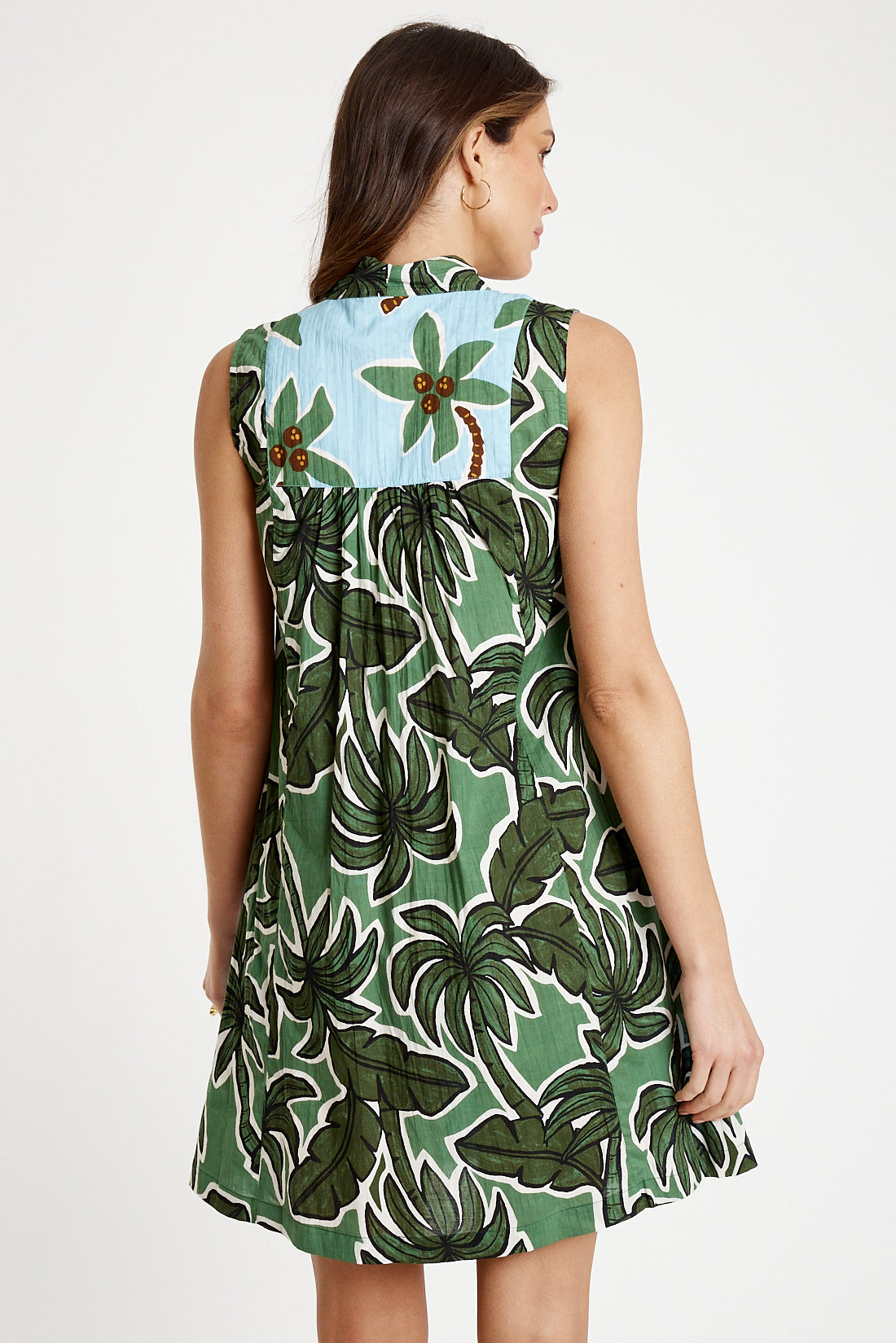 Omaha Sleeveless Dress Sea - Global Free Style
