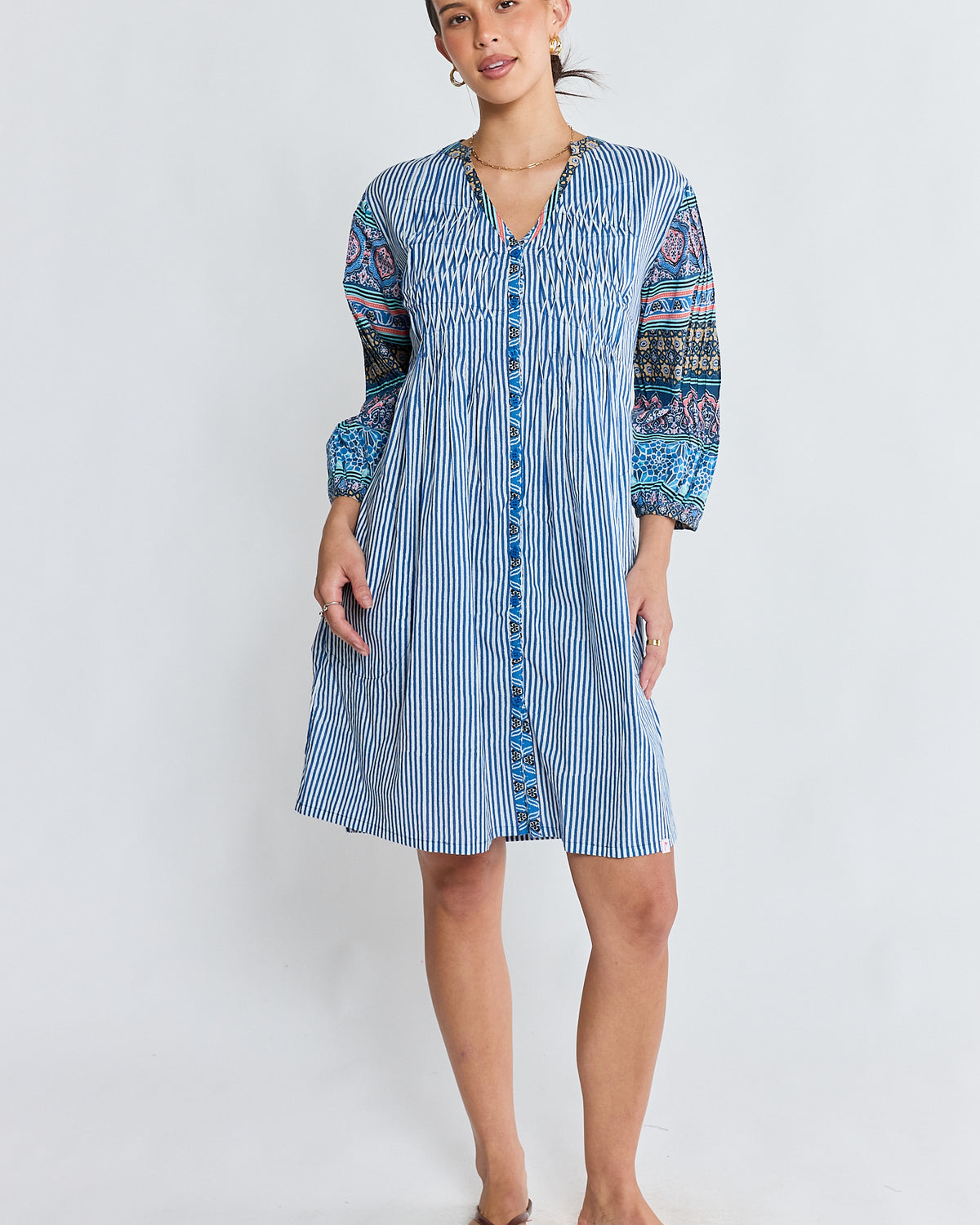 Oxana Dress Navy Dresses Ibisa