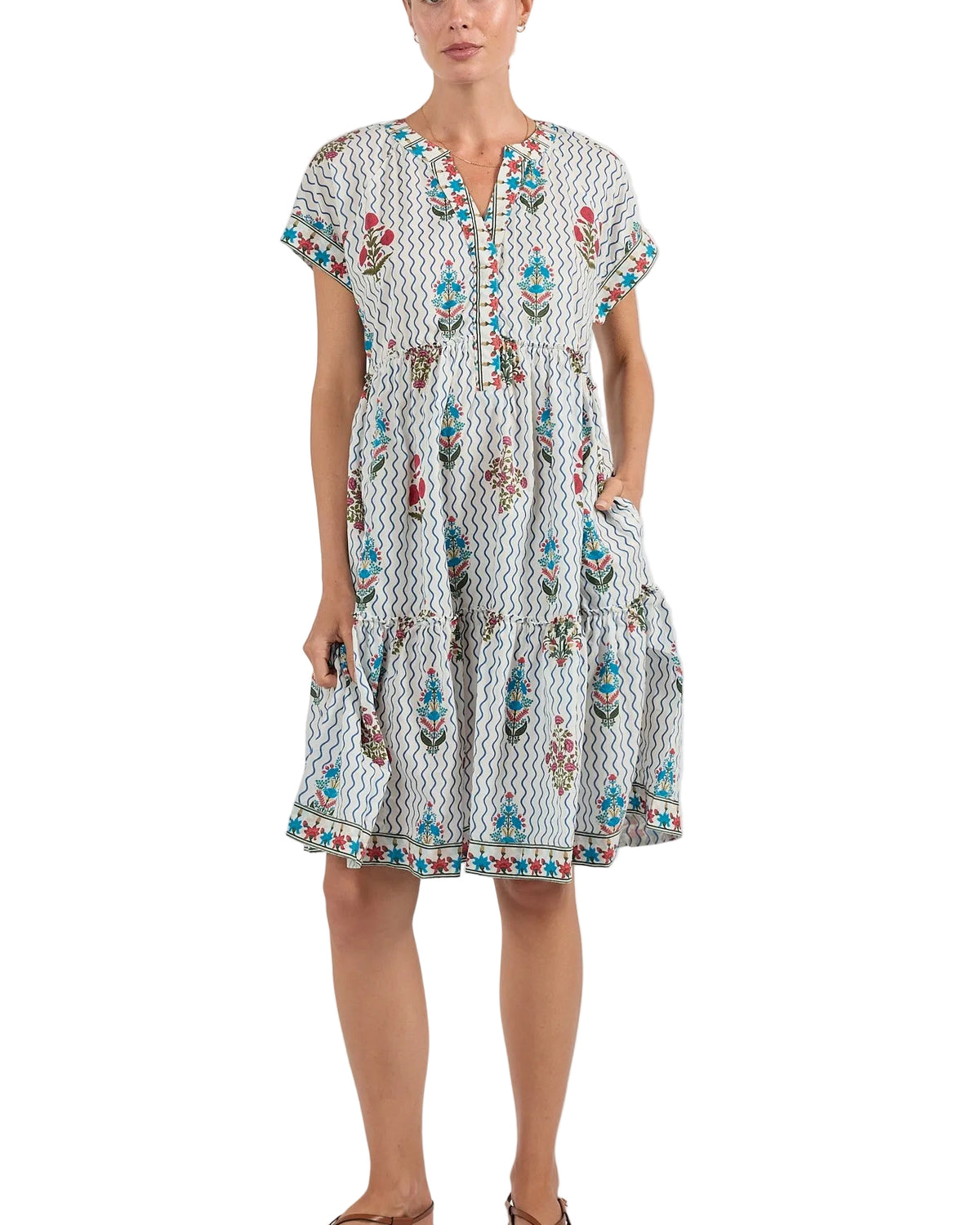 Tate Dress Print Dresses Ibisa XS(36)