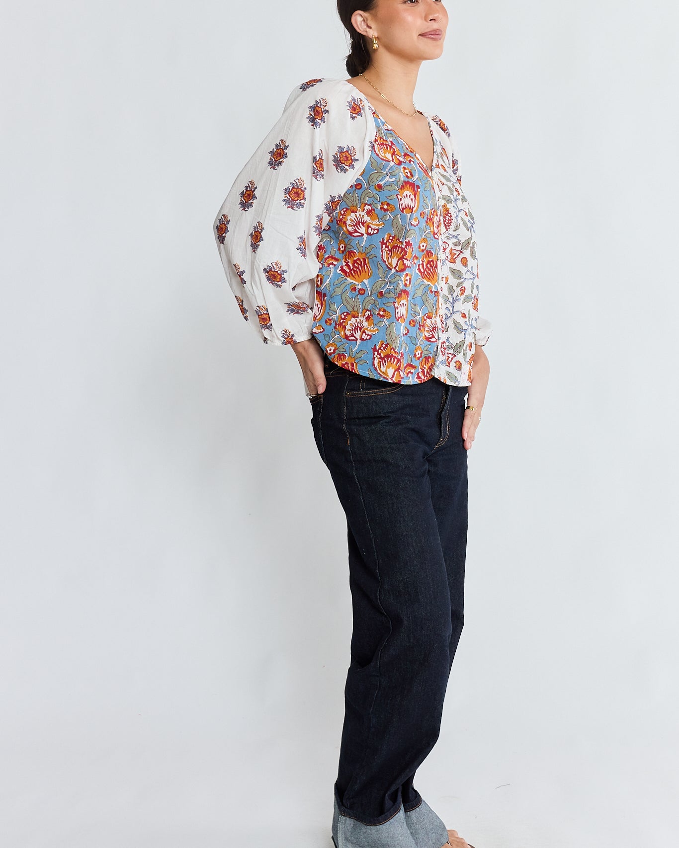 Zane Shirt Multi Tops Ibisa