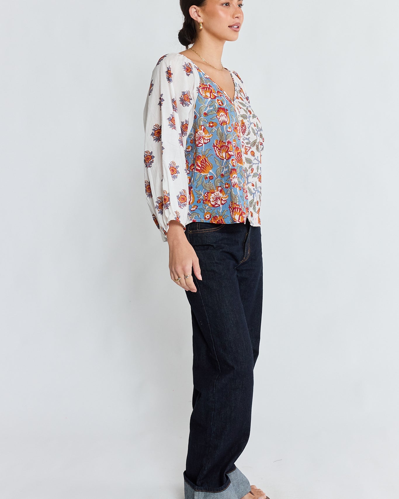 Zane Shirt Multi Tops Ibisa