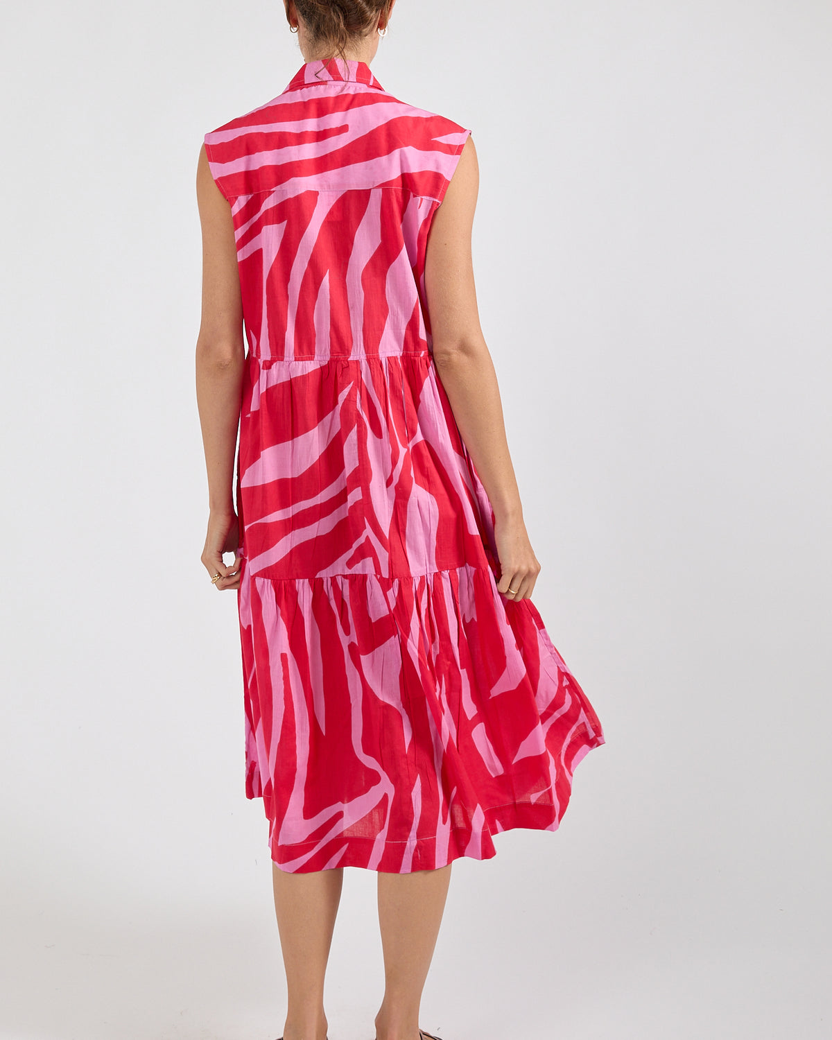 Zephyr MIDI Dress Melon Dresses Ibisa