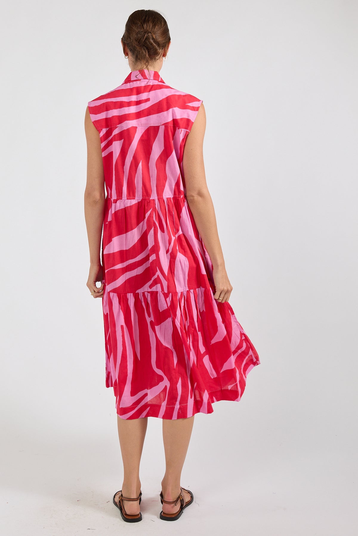 Zephyr MIDI Dress Melon Dresses Ibisa