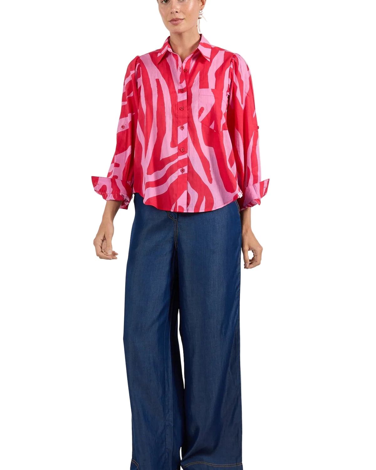 Zephyr Shirt Melon Tops Ibisa XS(36)