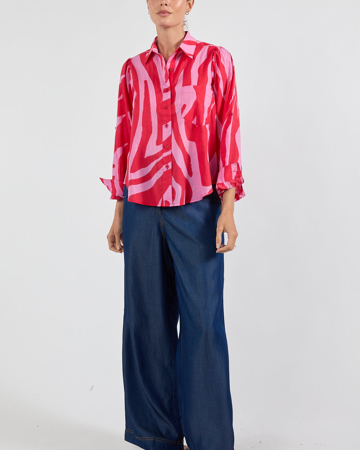 Zephyr Shirt Melon Tops Ibisa