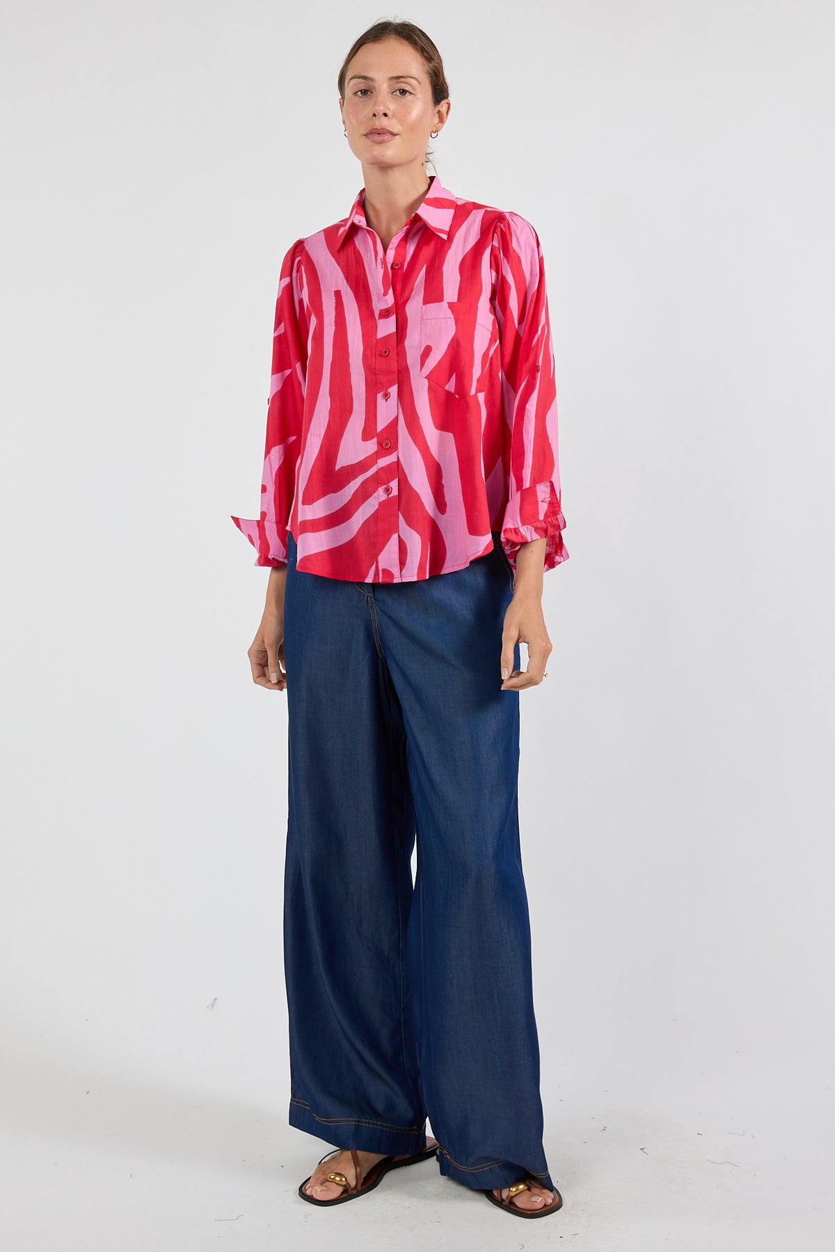 Zephyr Shirt Melon Tops Ibisa