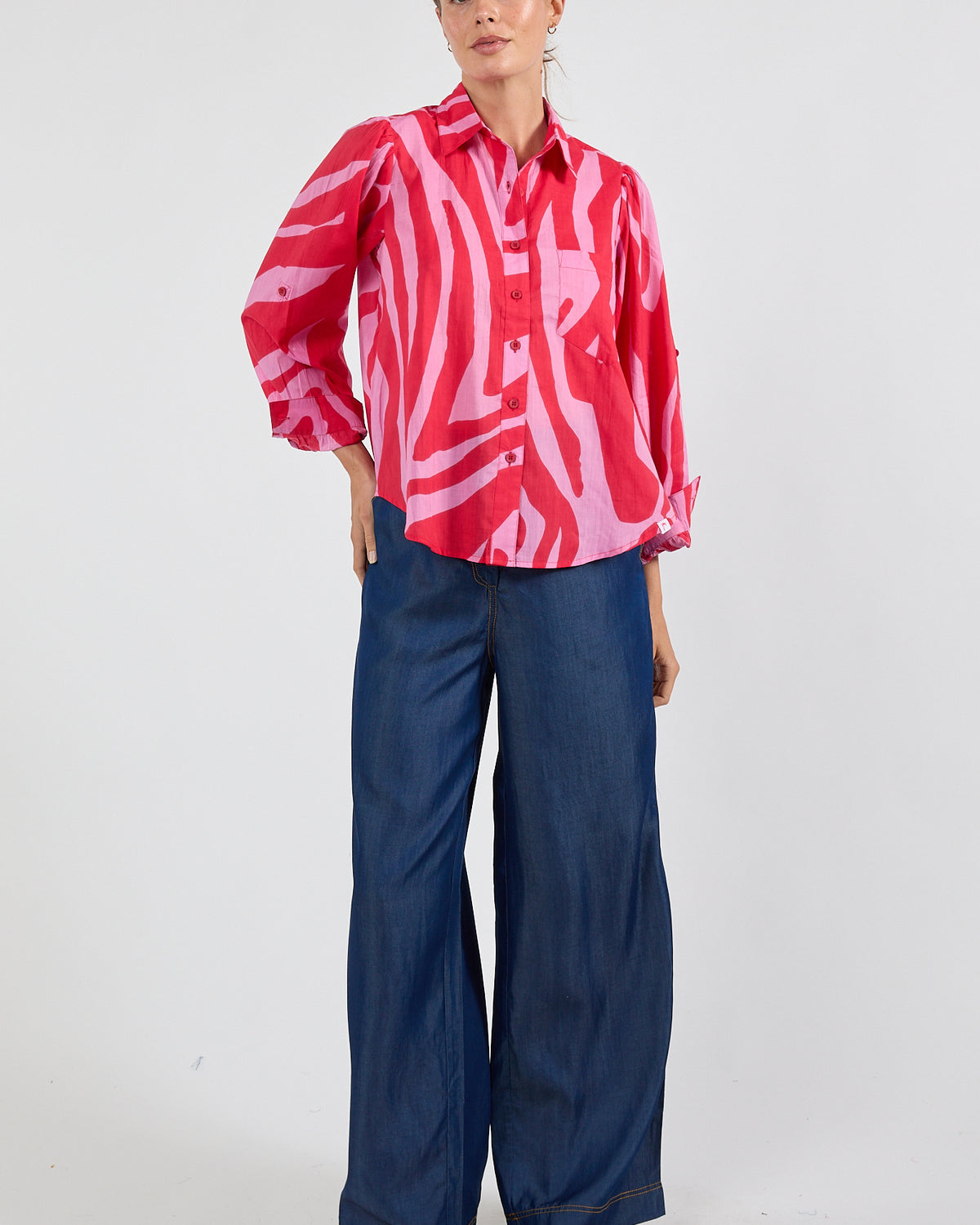 Zephyr Shirt Melon Tops Ibisa