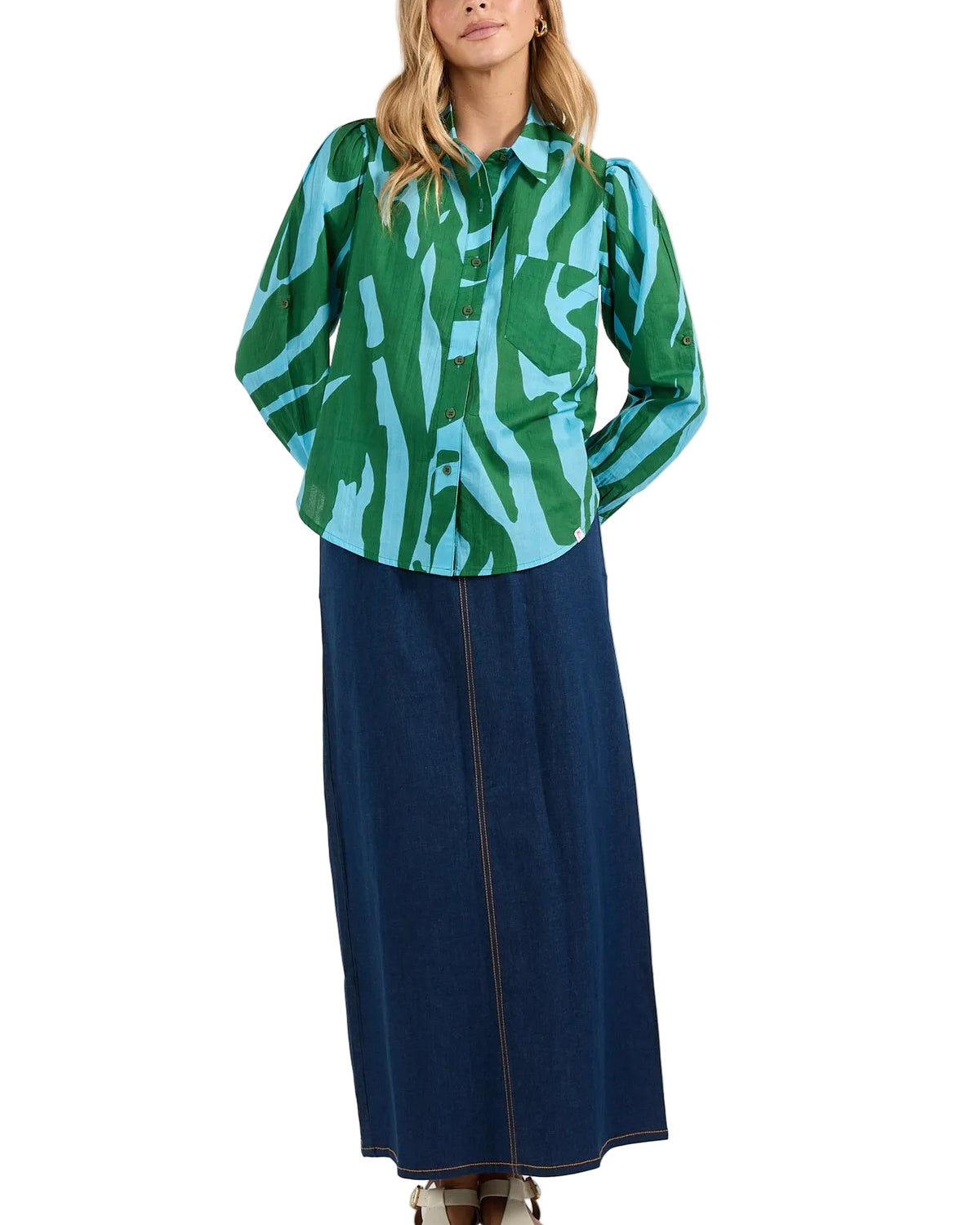 Zephyr Shirt Sea Tops Ibisa XS(36)