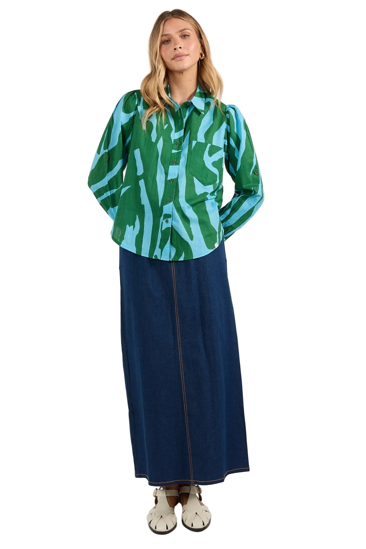 Zephyr Shirt Sea Tops Ibisa XS(36)