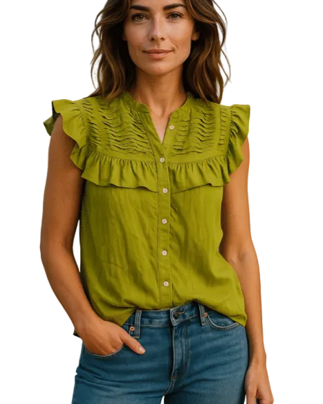 Mudda Lavida Top Olive Tops Coconinya S