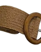 Summer Round Buckle Belt Brown Belts Evie Clare