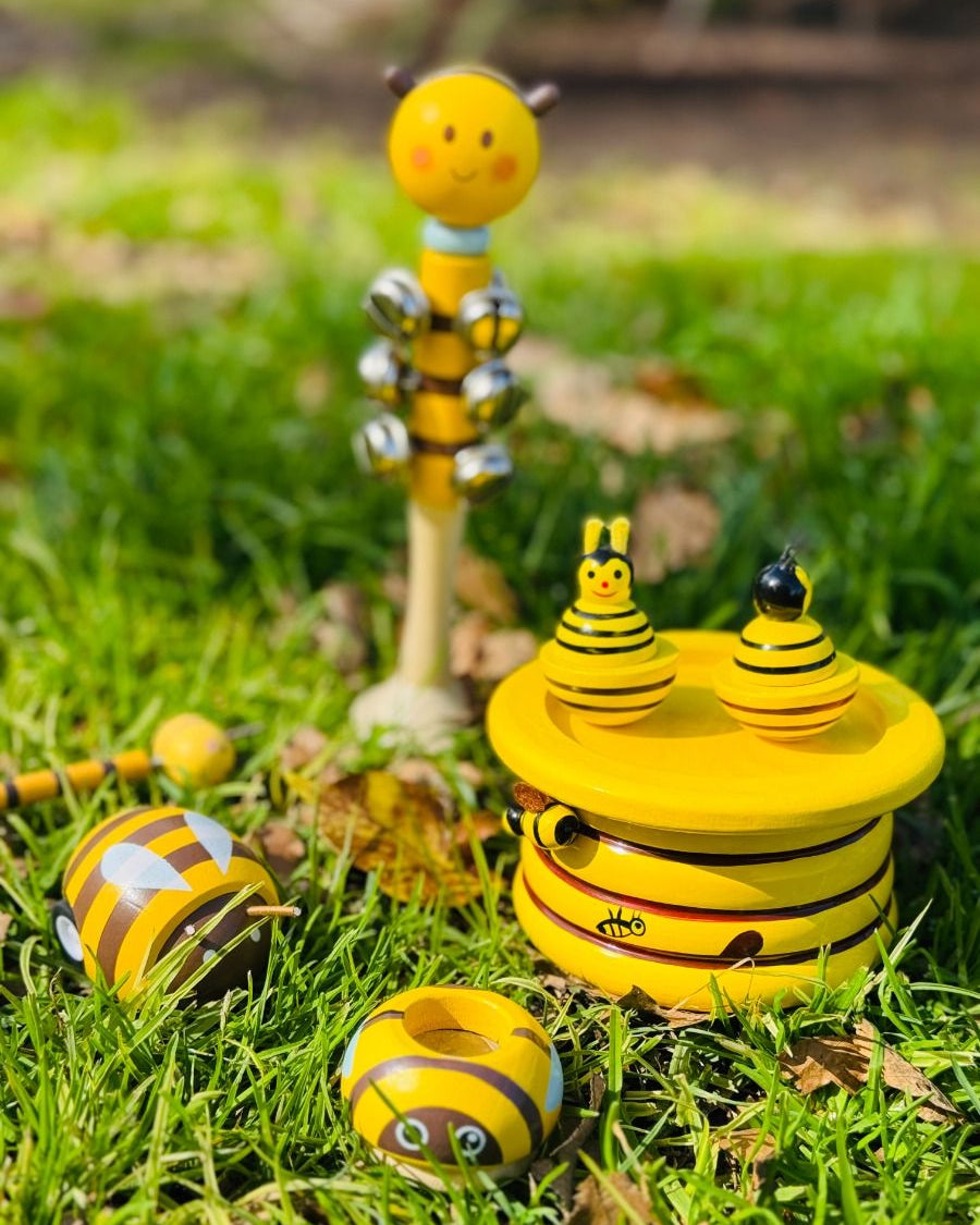 ToysLink Wooden Toy Music Twin Bee Gifts and Accessories ToysLink