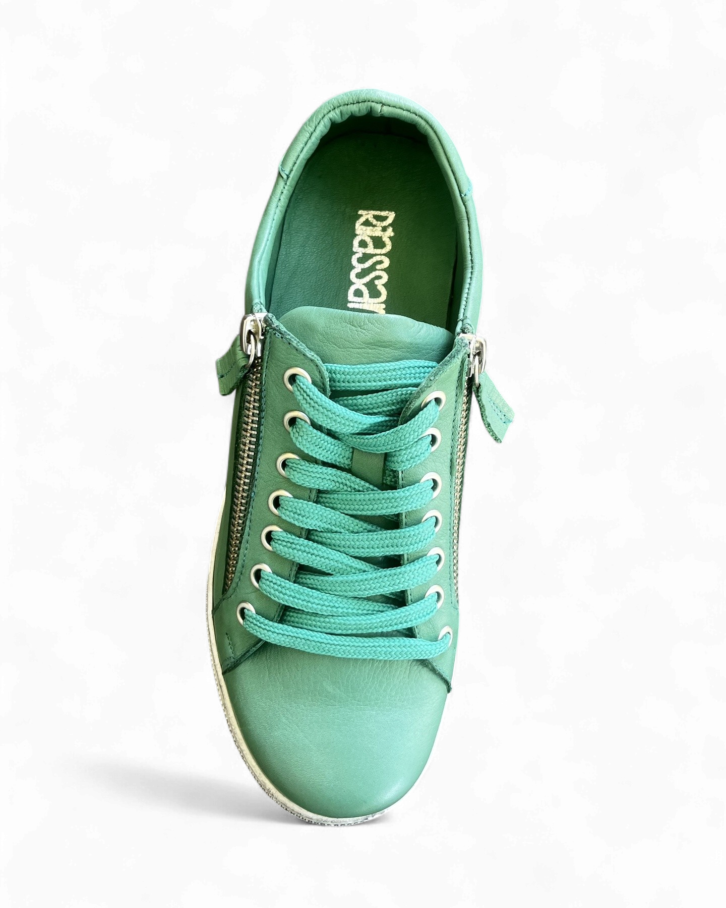 Token Shoe Twin Green (Double zip) Shoes Rilassare