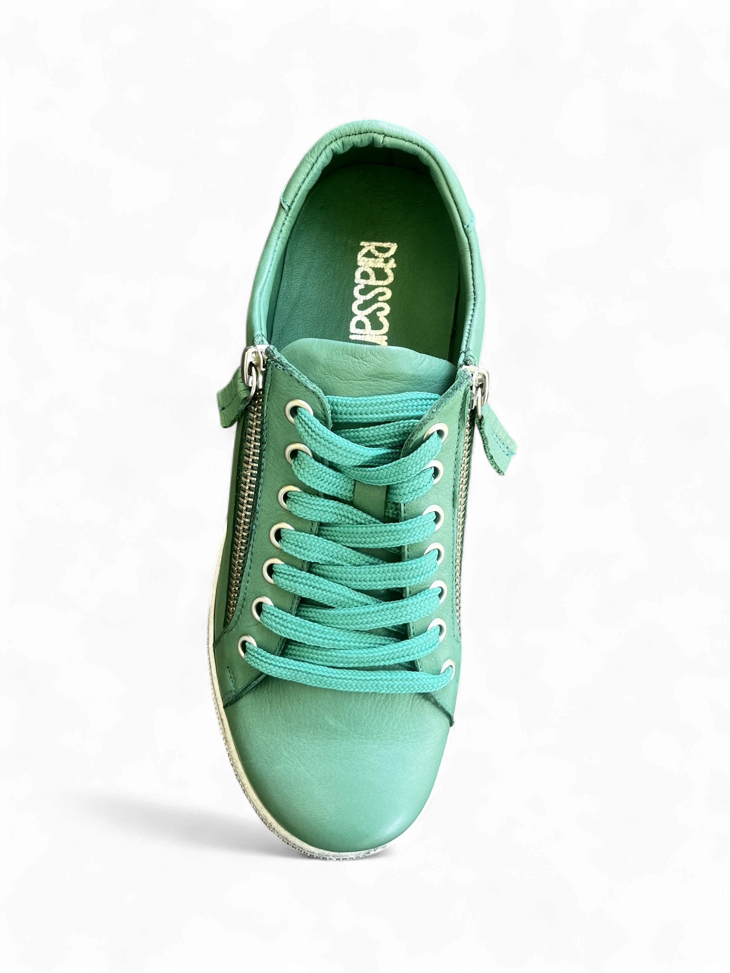 Token Shoe Twin Green (Double zip) Shoes Rilassare