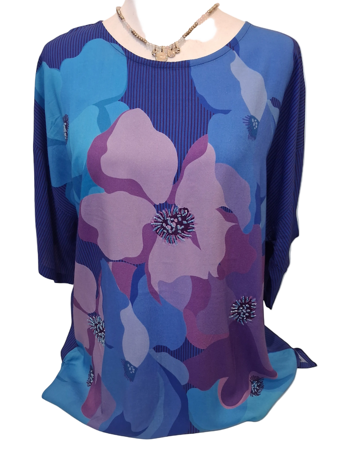 Hana Wide T Navy Tops Lula Soul XS(36)
