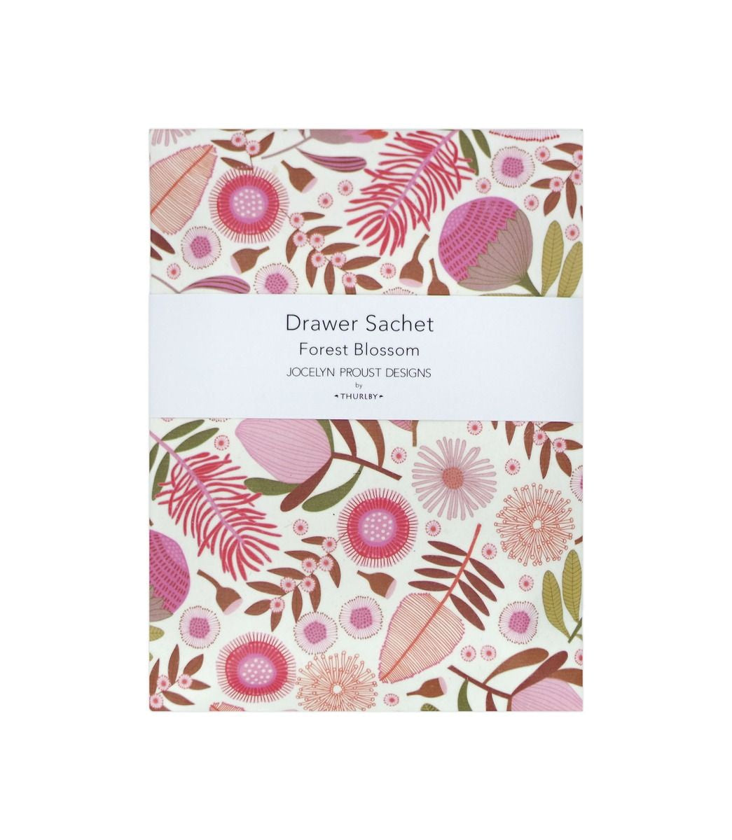 Thurlby Native Botanical Drawer Sachet Gifts and Accessories Thurlby Bush Blossom Navy
