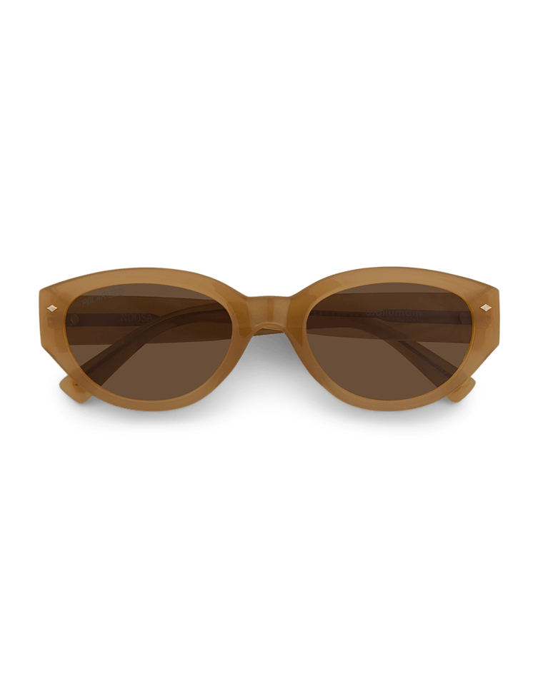 Noosa Womens Sunglass Lemon/Brown Sunglasses & Glasses Wollumbin