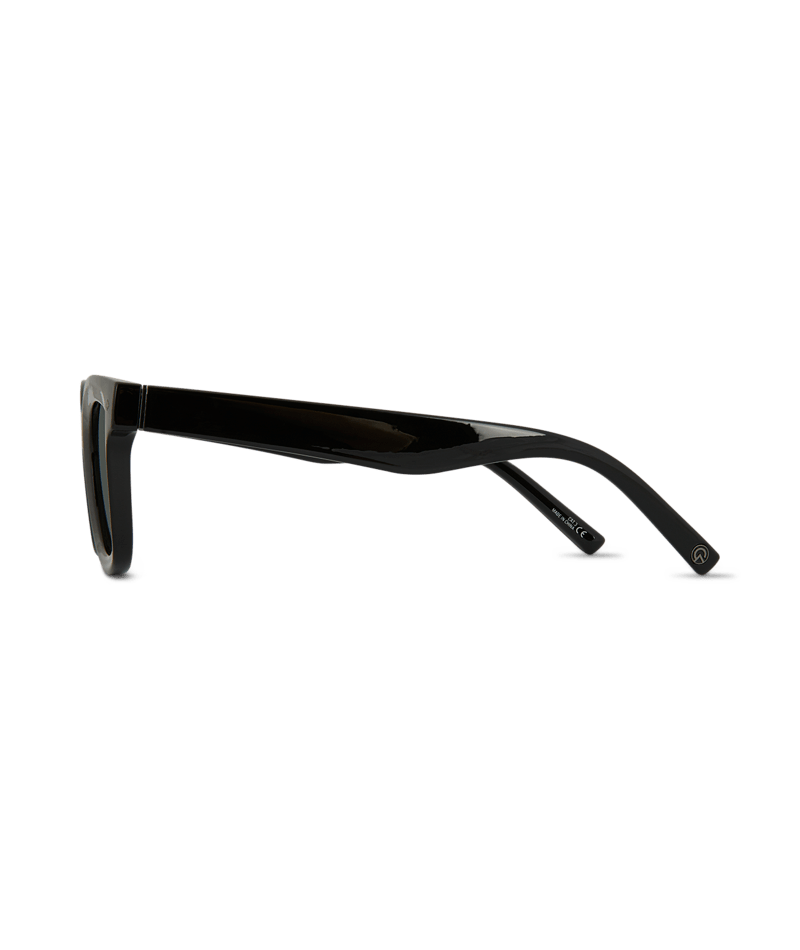 Nimbin Universal Sunglass Black/Green Sunglasses & Glasses White Haven