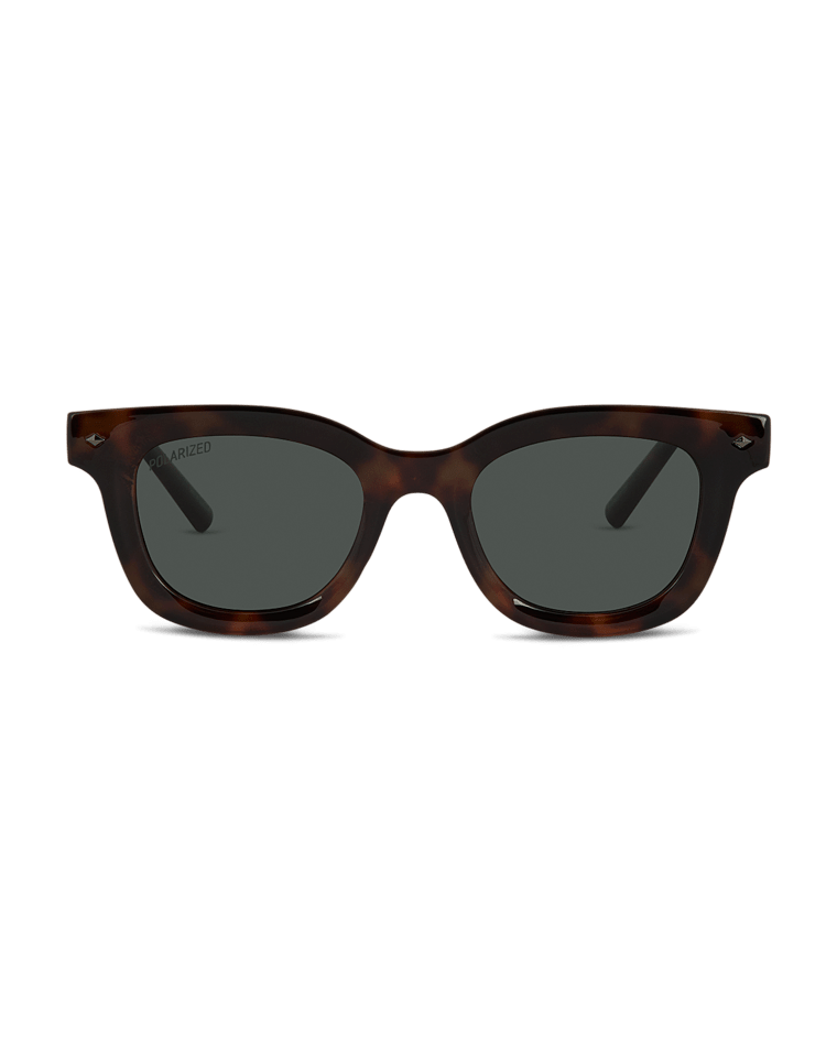 Nimbin Universal Sunglass Coconut/Green Sunglasses & Glasses Wollumbin